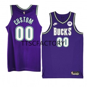 Dres Milwaukee Bucks Prilagođeni Nike 2022-23 Classic Edition Ljubičasta Swingman - Muške